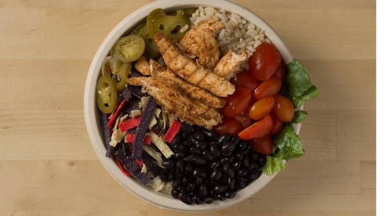 Order Spicy Chicken Grain Bowl food online from Bowled store, Delmar on bringmethat.com