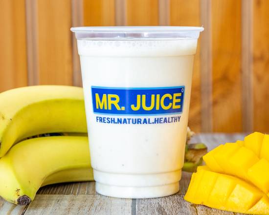 Order Banana, Mango, and Milk Smoothie food online from Mr Juice store, Los Angeles on bringmethat.com
