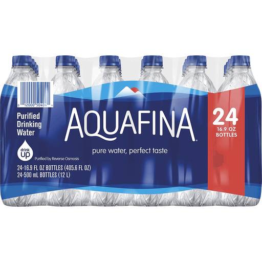 Order Aquafina Case Pack Water 16.9 (16.9 OZ) 145244 food online from BevMo! store, Greenbrae on bringmethat.com