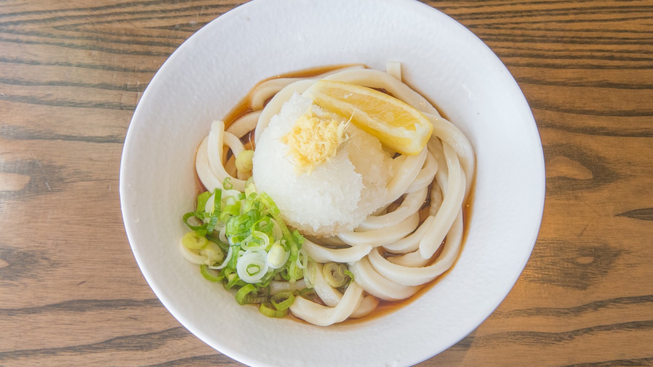 Order Oroshi Sauce Udon food online from U:Don store, Seattle on bringmethat.com