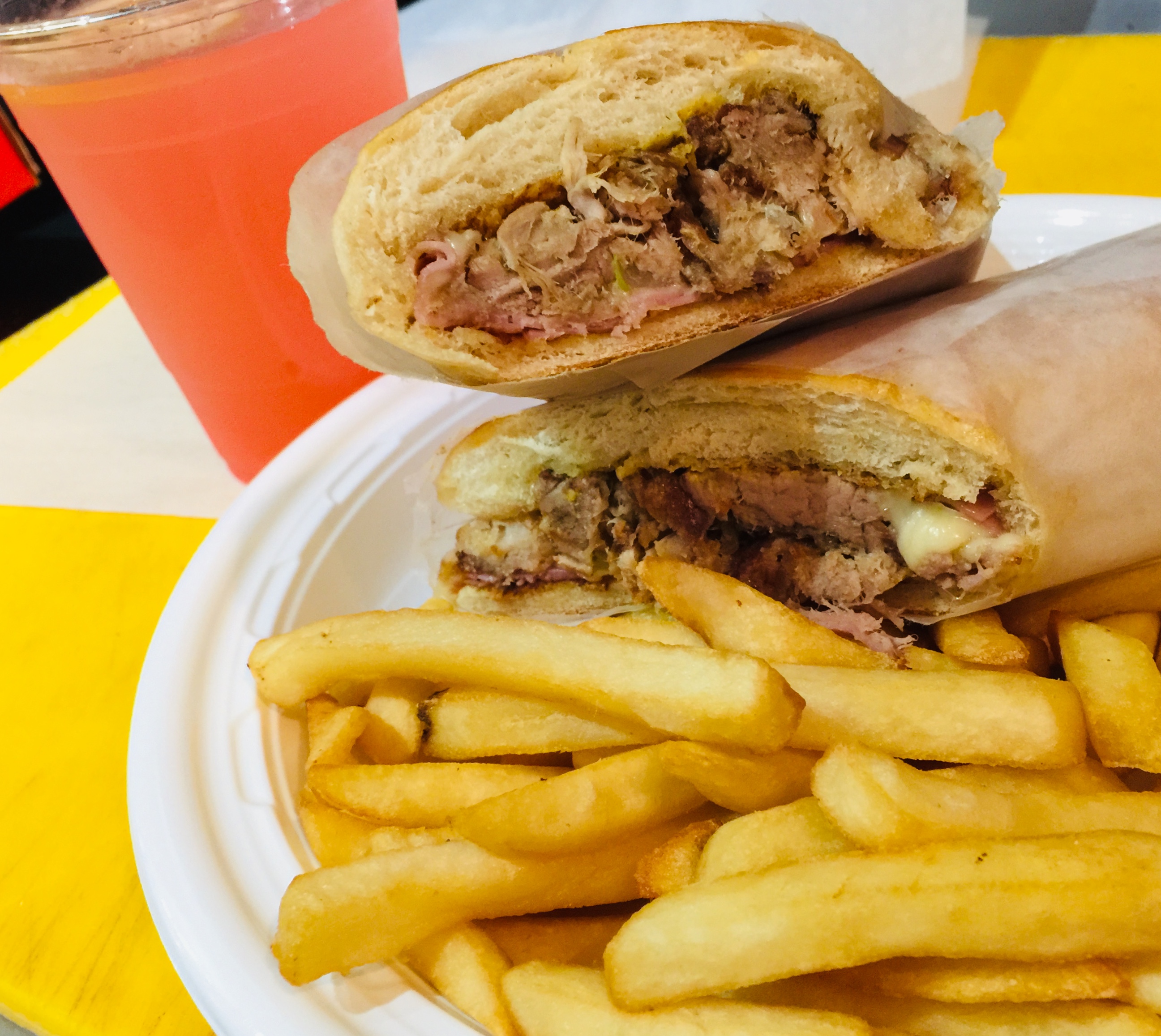 Order Cuban Sandwich Deluxe food online from Tio Pio - Willoughby St. store, Brooklyn on bringmethat.com