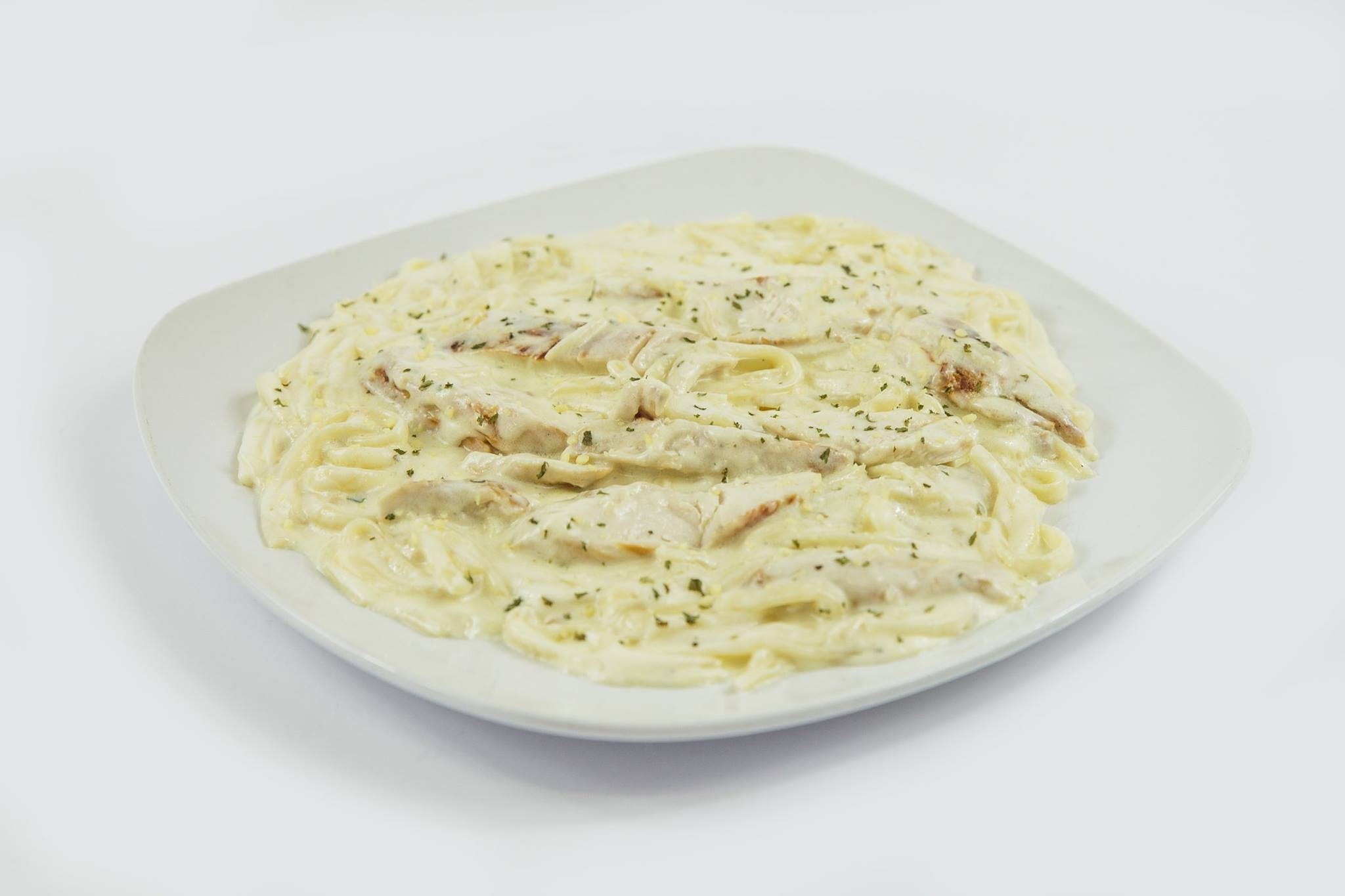 Order Pasta Alfredo with Chicken - Alfredo Dinners food online from Uncle Joe's Pizza & Restaurant store, Warminster on bringmethat.com