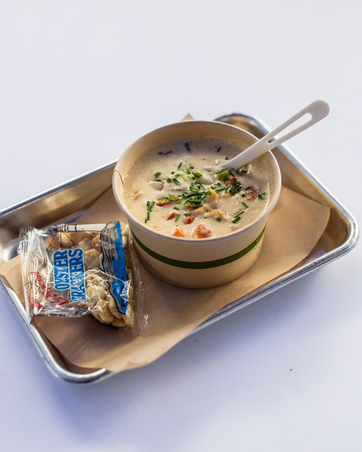 Order New England Clam Chowder food online from Colossal Lobster store, Salt Lake City on bringmethat.com