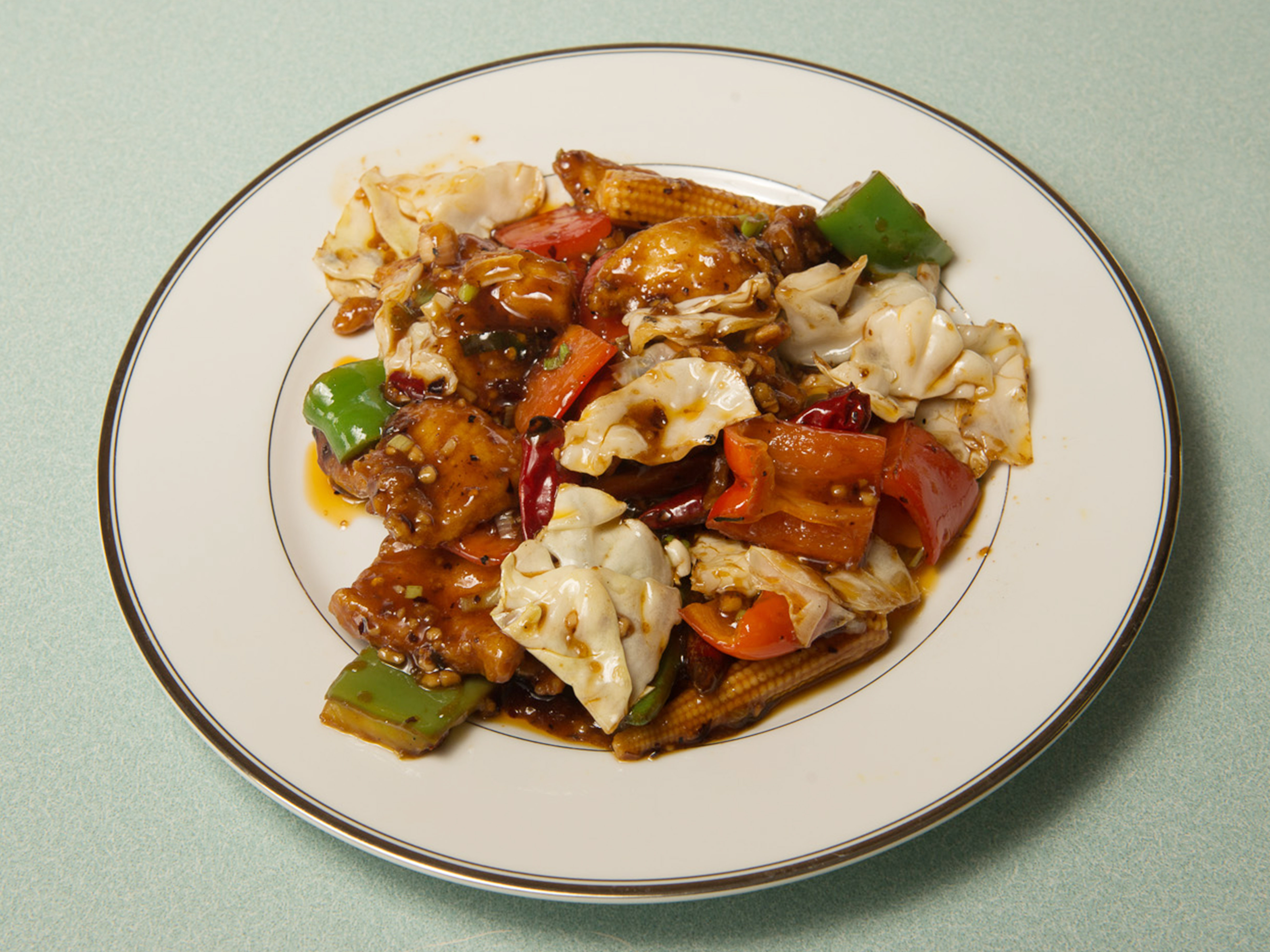 Order Chicken and Mixed Vegetables food online from Hot Wok Cafe store, Fort Collins on bringmethat.com