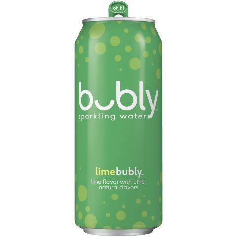 Order bubly Sparkling Water Lime 16oz Can food online from 7-Eleven store, Portland on bringmethat.com
