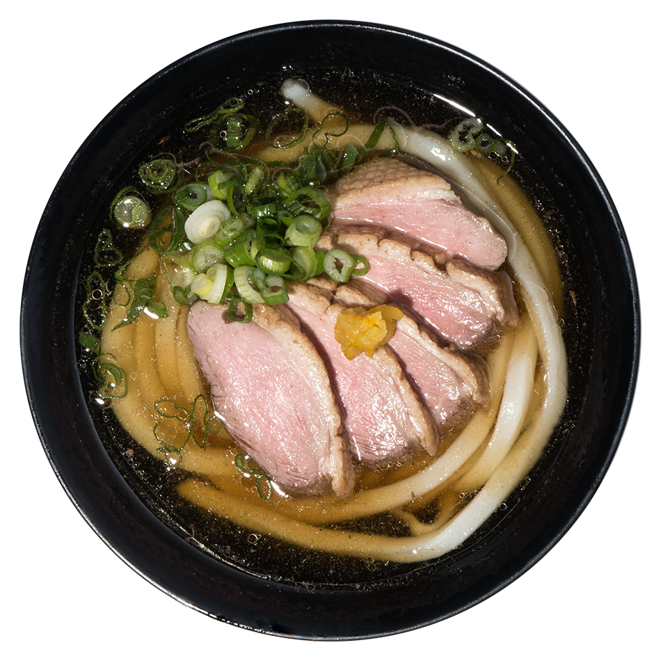 Order Kamo Nanban Soup Udon food online from U:Don store, Seattle on bringmethat.com