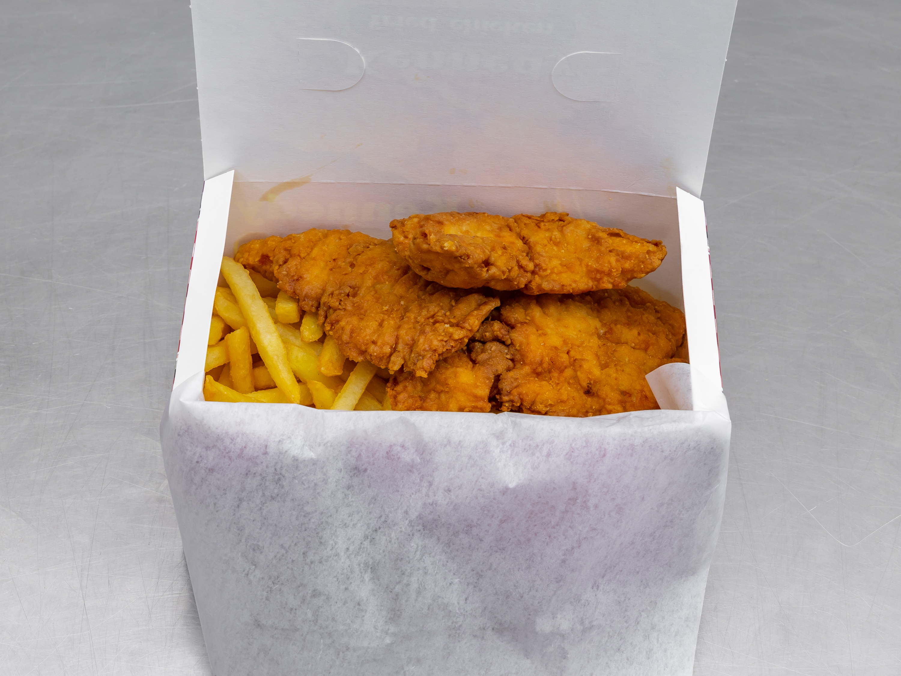 Order 3 Piece Chicken Tenders with Fries food online from Kennedy Fried Chicken store, New Windsor on bringmethat.com