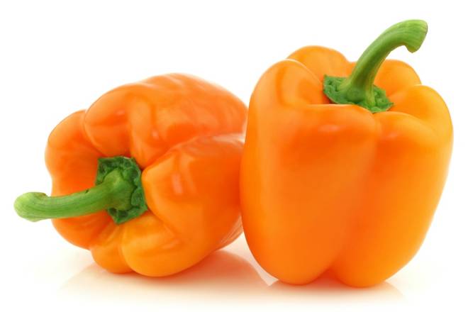 Order Orange Pepper (lb) food online from Ctown Supermarkets store, Uniondale on bringmethat.com