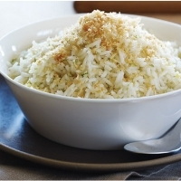 Order Coconut Rice (GF) food online from Rajput Indian Cuisine store, Suffolk on bringmethat.com