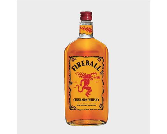 Order Fireball Cinnamon Whisky, 750mL liquor (33% ABV) food online from Samco Food Store store, Bakersfield on bringmethat.com