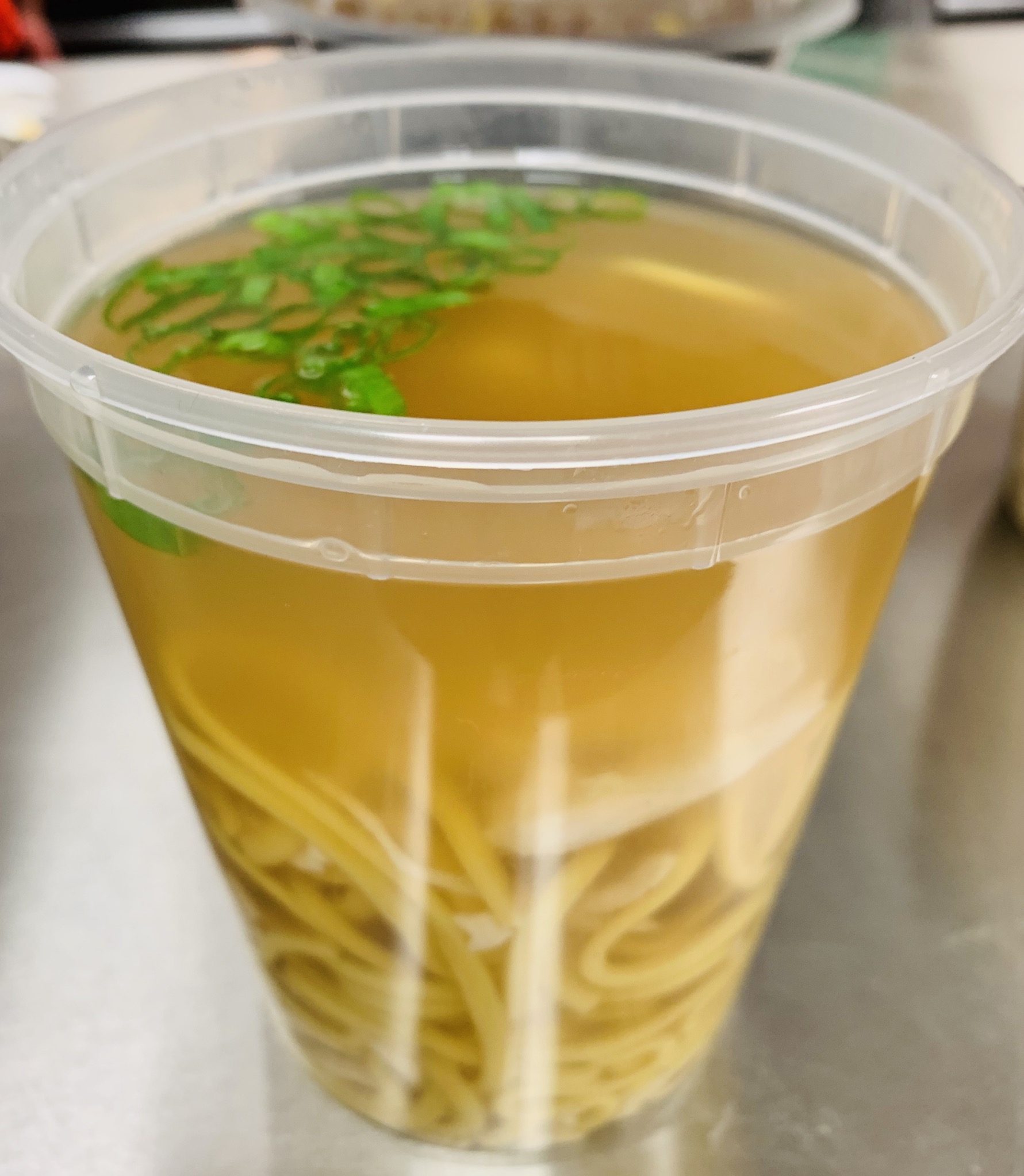 Order S2. Chicken Noodle Soup food online from Asian Chef store, Las Vegas on bringmethat.com