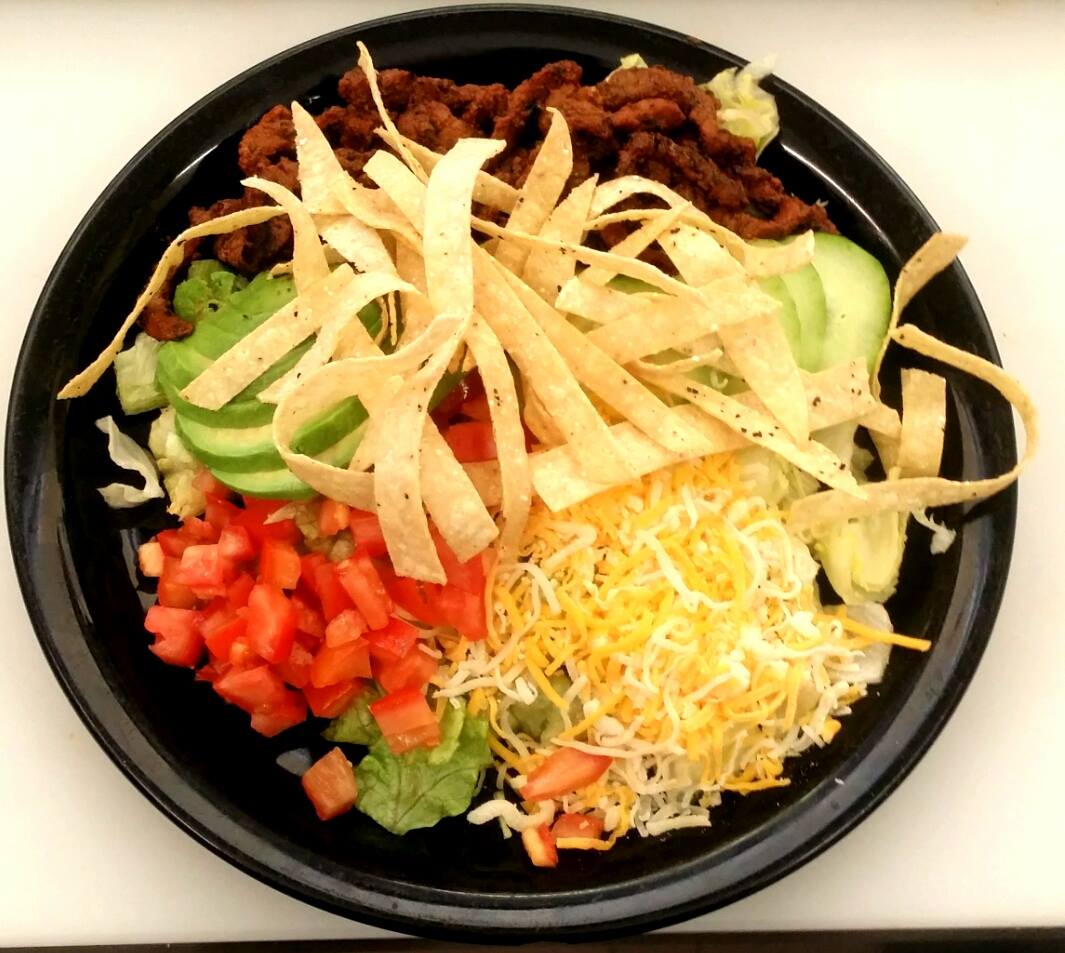 Order Steak Salad food online from El Jacalito store, Las Cruces on bringmethat.com