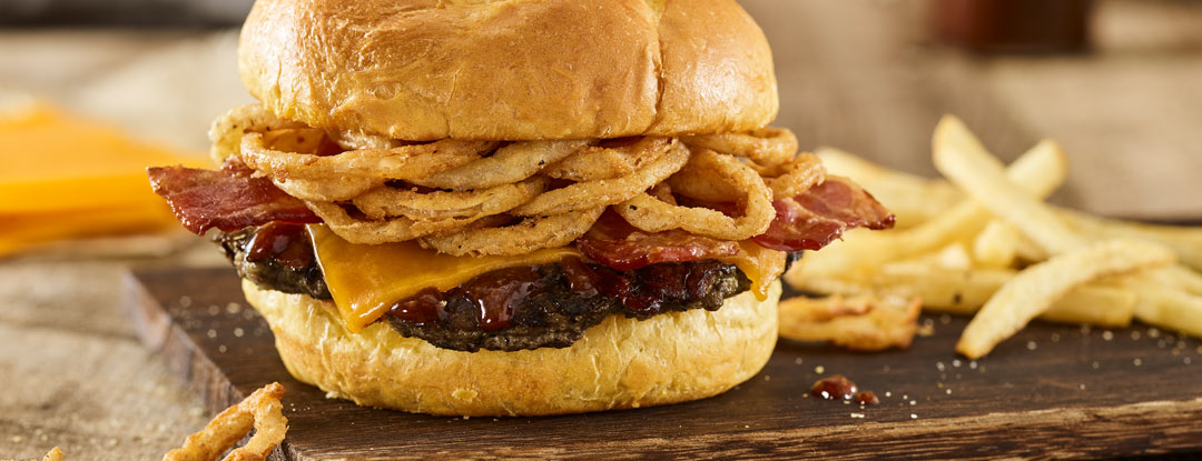 Order BBQ Bacon Cheddar Black Bean Burger food online from Smashburger store, Oak Lawn on bringmethat.com
