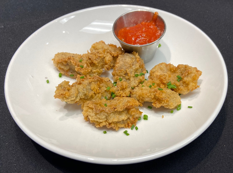 Order Fried Oysters food online from Rooster's Wood-Fired Kitchen -Uptown store, Charlotte on bringmethat.com