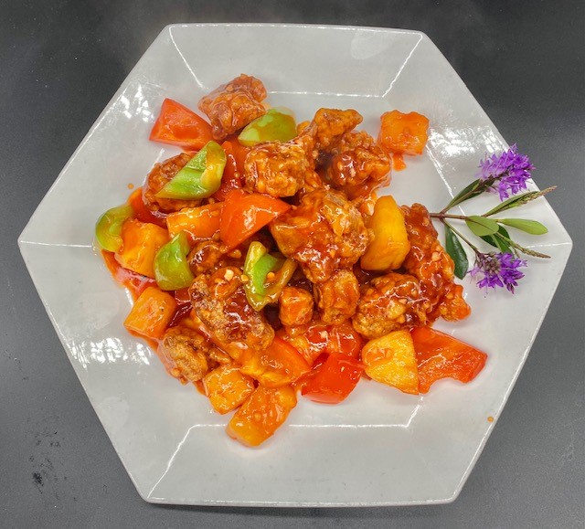 Order HK Style Sweet & Sour Chicken Cartilage 港式生炒雞軟骨 food online from Pop Kitchen store, Daly City on bringmethat.com