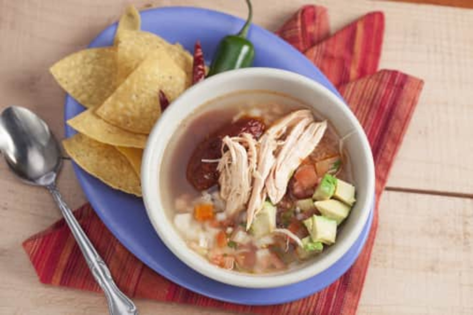 Order Tlalpeno Soup food online from Mr Taco store, Roswell on bringmethat.com