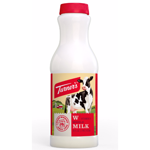 Order Turner's Whole Milk 1 Pint food online from 7-Eleven store, New Eagle on bringmethat.com