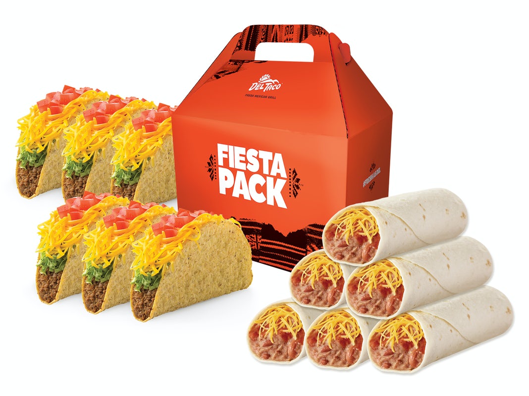 Order The Del Taco Fiesta Pack food online from Del Taco store, San Pedro on bringmethat.com
