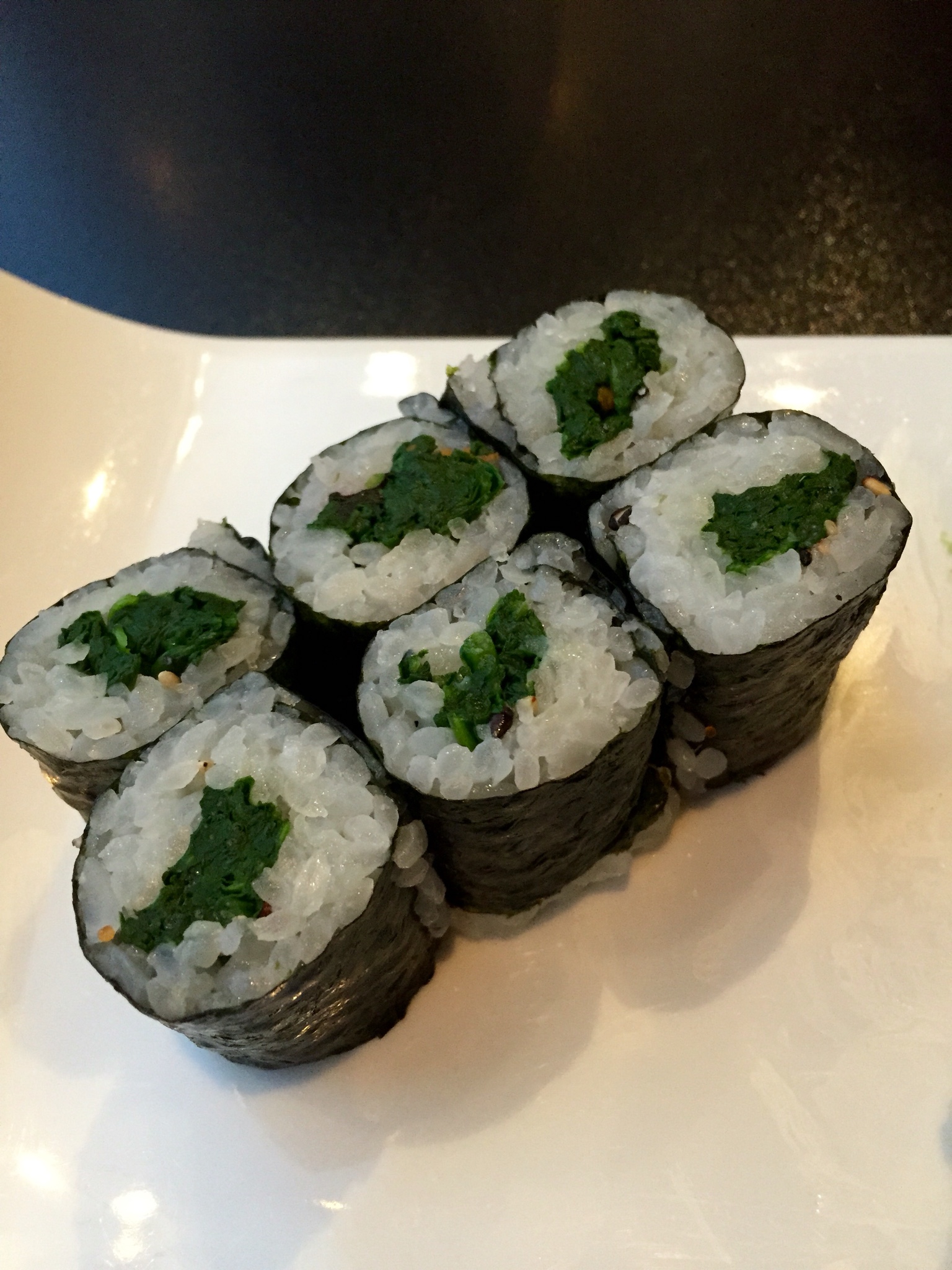 Order Spinach Maki food online from Nori Sushi store, Chicago on bringmethat.com