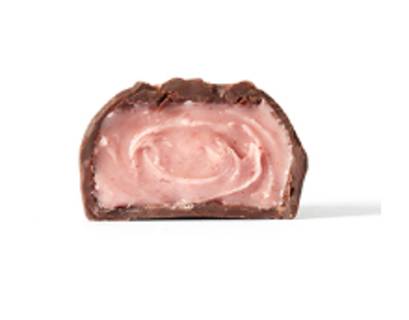 Order 1lb Raspberry Creams -Dark Chocolate food online from Fannie May store, La Grange on bringmethat.com