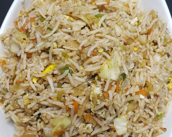 Order Egg Fried Rice food online from Naan Cuisine Of India store, Oklahoma City on bringmethat.com