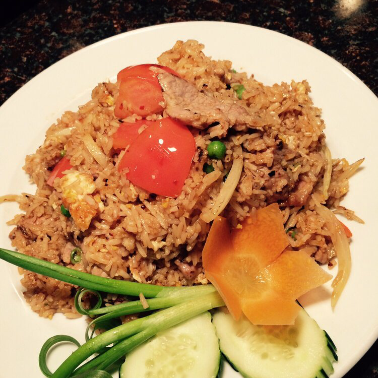 Order Thai Fried Rice food online from Thai Silver Spoon store, Springboro on bringmethat.com