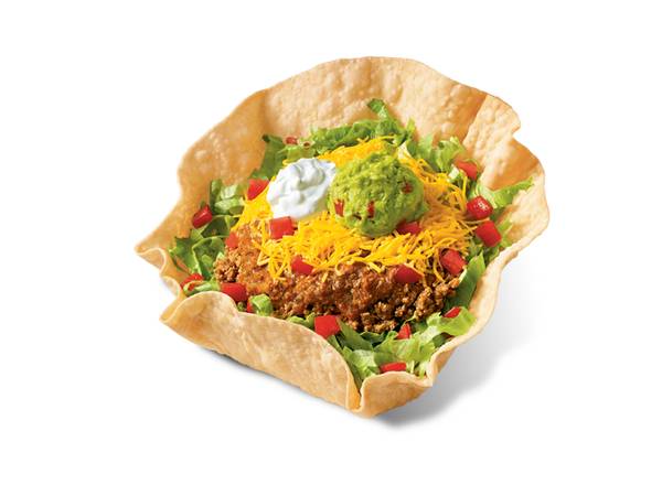 Order BF Beef Taco Salad food online from Taco Bueno store, Tulsa on bringmethat.com