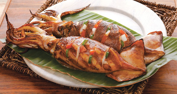 Order 2 Pieces Grilled Whole Squid food online from Grill City store, West Covina on bringmethat.com