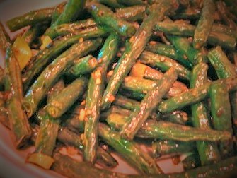 Order Chengdu String Beans 干煸四季豆 food online from Chengdu House store, Valley Village on bringmethat.com