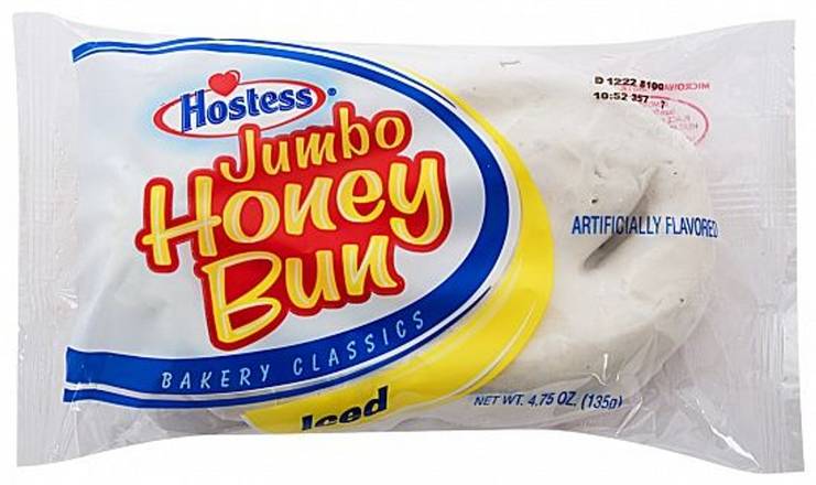 Order Hostess Jumbo Honey Bun Iced food online from Exxon Food Mart store, Port Huron on bringmethat.com