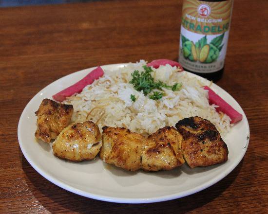 Order Chicken Kabob food online from Sahara Mediterranean Grill store, Shelby Township on bringmethat.com