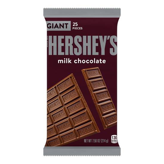 Order HERSHEY'S Milk Chocolate Giant Candy Bar, 7.56 OZ food online from Cvs store, MONTEZUMA on bringmethat.com