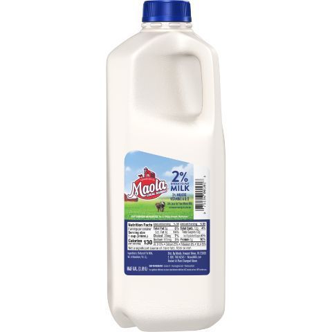 Order Maola 2% Milk Half Gallon food online from Aplus store, Arlington on bringmethat.com