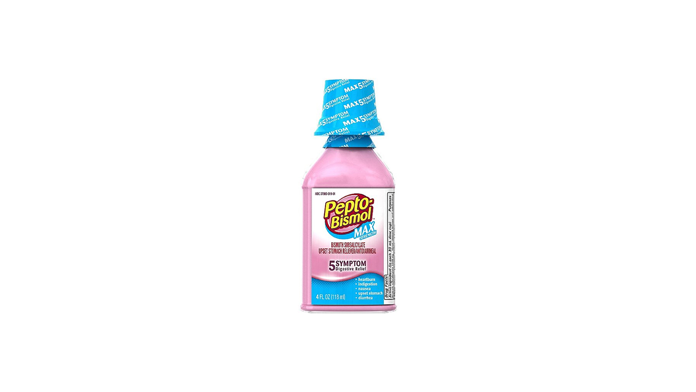 Order Pepto Bismol Max Strength 4oz food online from Extramile store, Los Angeles on bringmethat.com