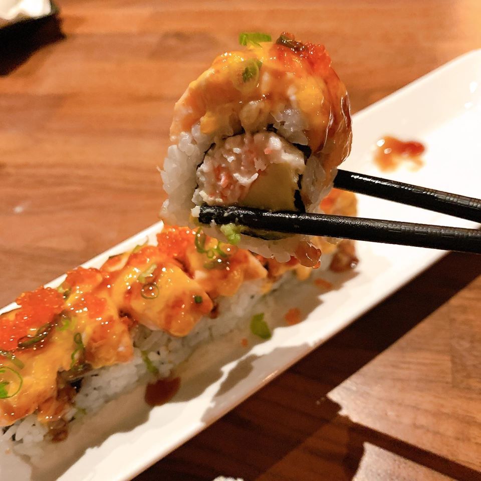 Order Lion King Special Roll food online from Oki Sushi store, San Francisco on bringmethat.com