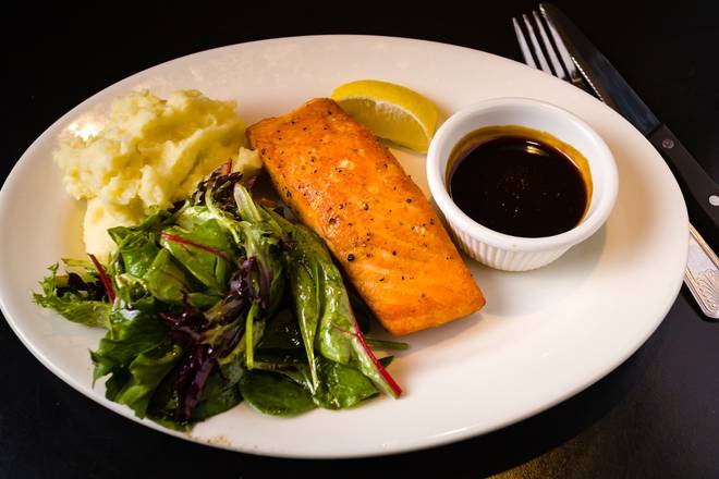 Order Grilled Salmon food online from Voodoo Crab store, Massapequa on bringmethat.com