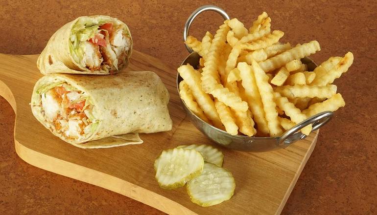 Order Chicken Bacon Ranch Wrap food online from Wild Bill's Sports Saloon store, Minneapolis on bringmethat.com