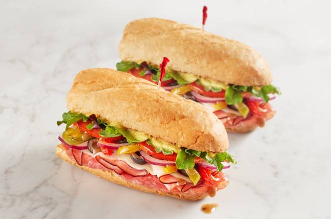 Order The Italian 12" food online from Mcalister's Deli store, Waco on bringmethat.com