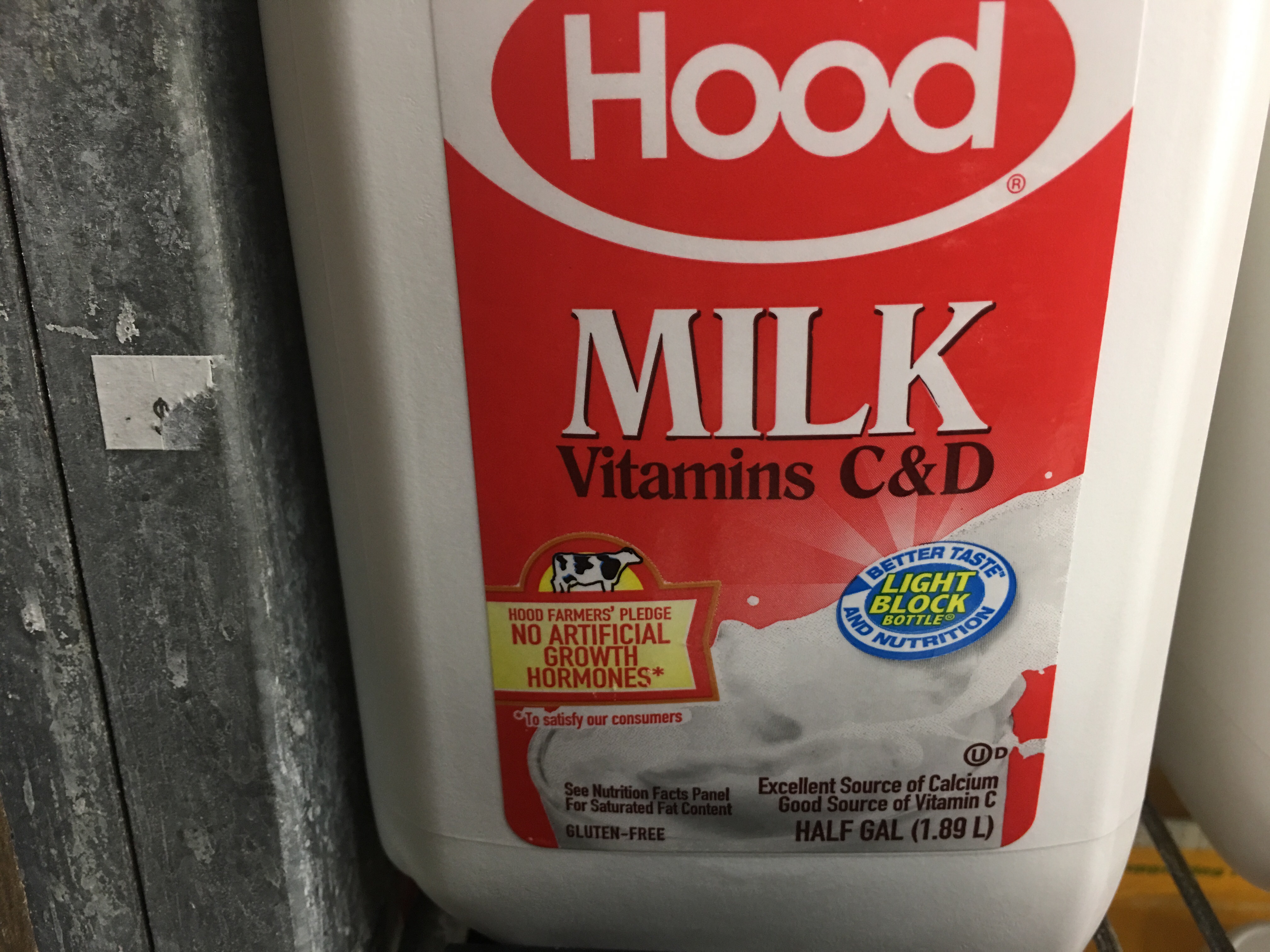 Order Hood Half Gallon of Hood Whole Milk food online from The Ice Cream Shop store, Providence on bringmethat.com