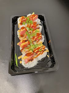 Order Spicy Poke Tuna Roll food online from Cuisine Thai & Sushi store, Minneapolis on bringmethat.com