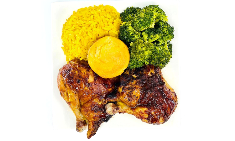 Order 1/2 Dark Roasted Chicken Meal food online from La Rosa Chicken & Grill store, Tinton Falls on bringmethat.com