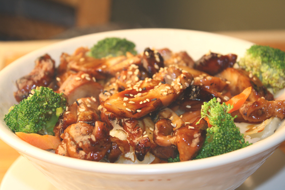 Order Teriyaki Chicken Bowl food online from Crazy Fish store, Albuquerque on bringmethat.com