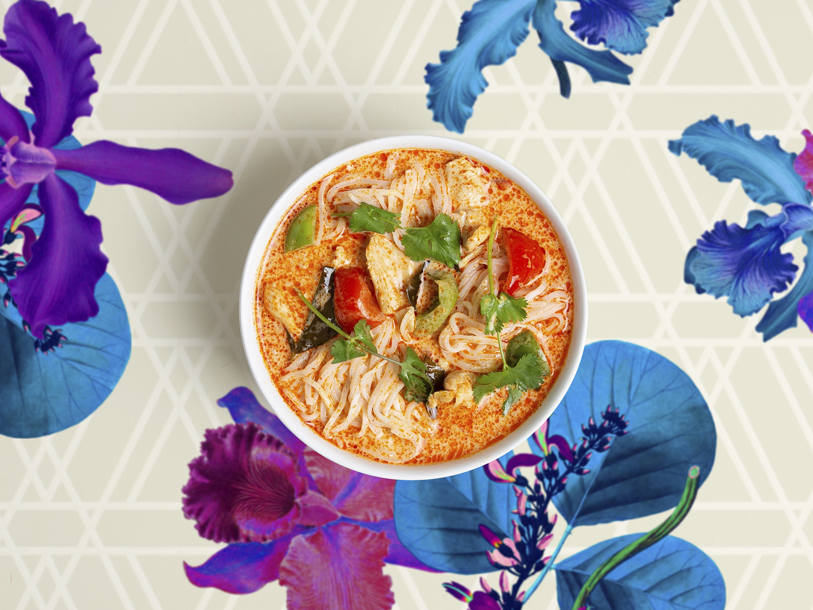 Order Red Curry food online from Indi Thai store, New York on bringmethat.com