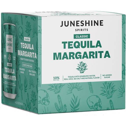 Order JuneShine Tequila Margarita (4PKC 12 OZ) 140942 food online from BevMo! store, Anaheim on bringmethat.com