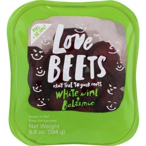 Order Love Beets · White Wine & Balsamic Vinegar Beets (6.5 oz) food online from Vons store, Yucca Valley on bringmethat.com