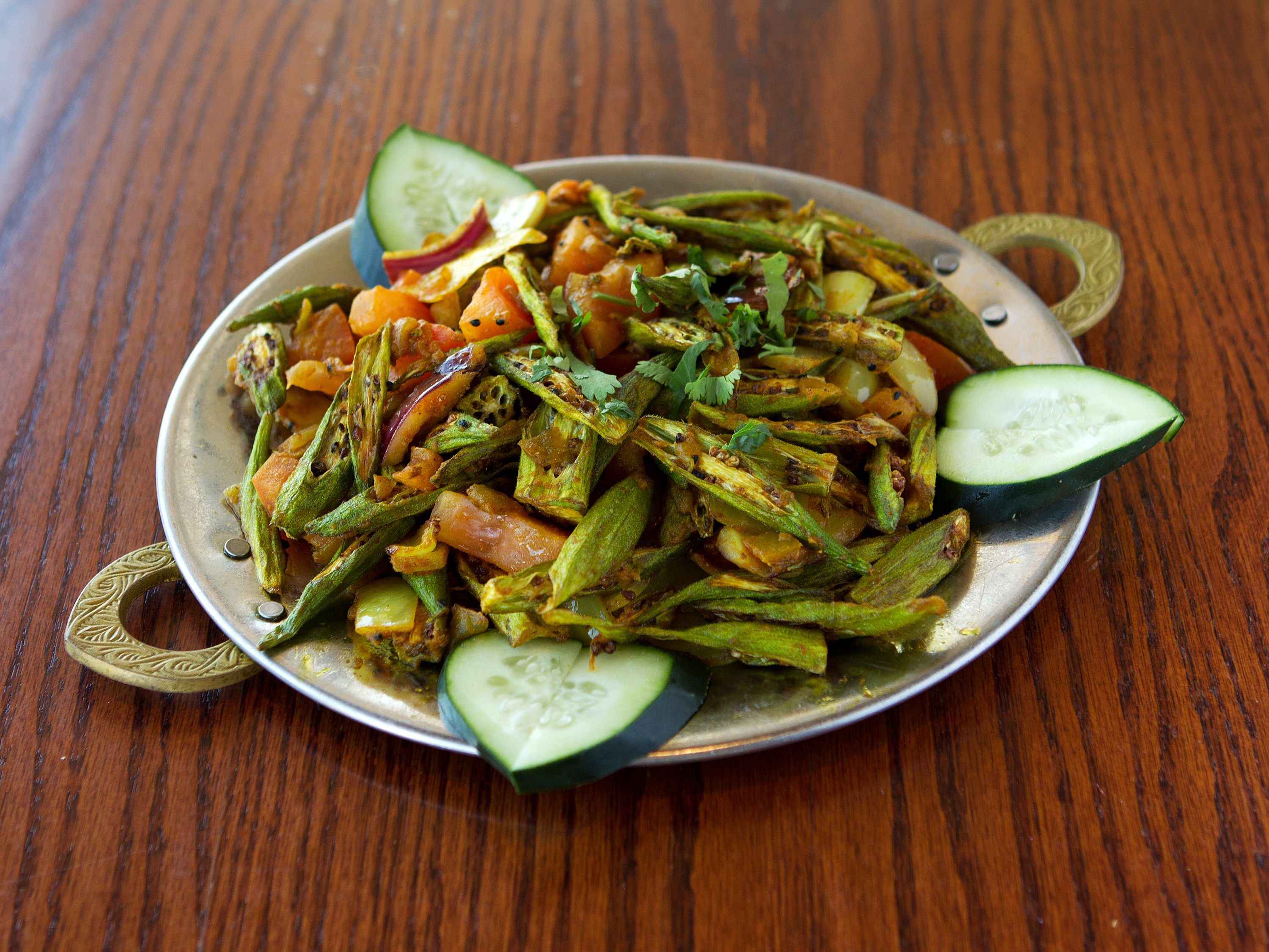 Order Tawa Bhindi Amchuri food online from The Mynt store, San Jose on bringmethat.com