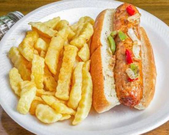 Order Chicken sausage food online from Donya’s Kitchen store, College Park on bringmethat.com
