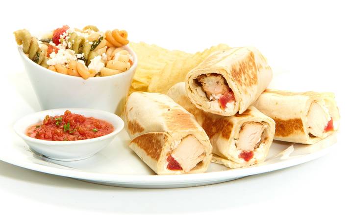 Order Grilled Chicken Roll-Up food online from Taziki Mediterranean Cafe store, Auburn on bringmethat.com