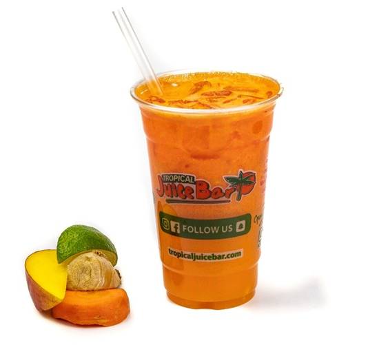 Order Super O Juice food online from Tropical Juice Bar store, Passaic on bringmethat.com