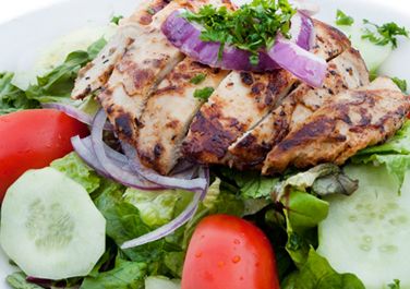 Order Char-Broiled Chicken Salad food online from Fricker store, Findlay on bringmethat.com